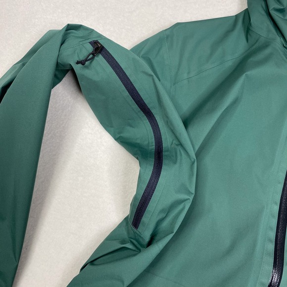 Black Diamond Jacket Mens M Stormline Stretch Rain Shell Waterproof Lightweight - Picture 4 of 16